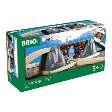 Pod cu Prăbușire BRIO pentru Trenulete