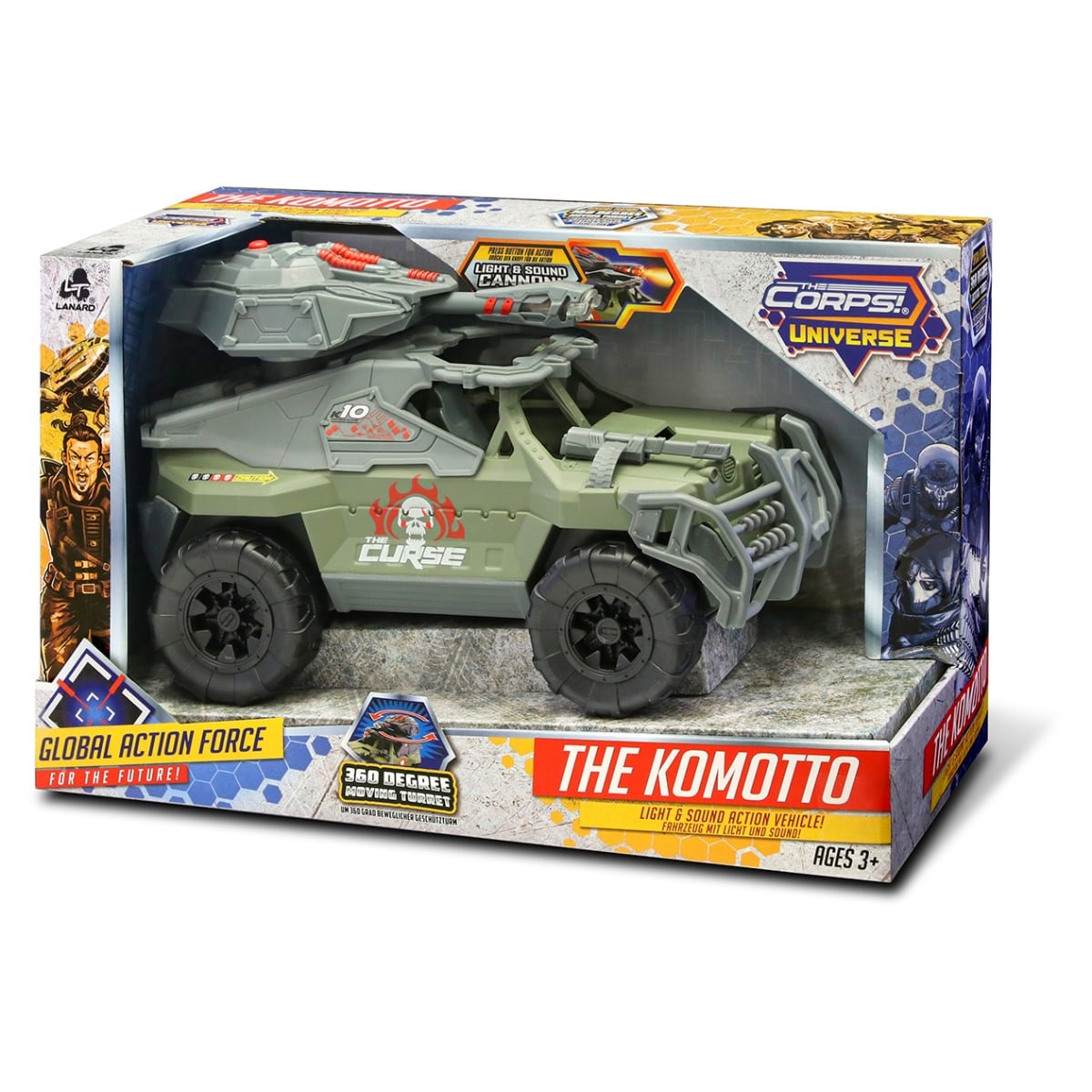 Jeep Militar Lumini si Sunete The Corps Lanard