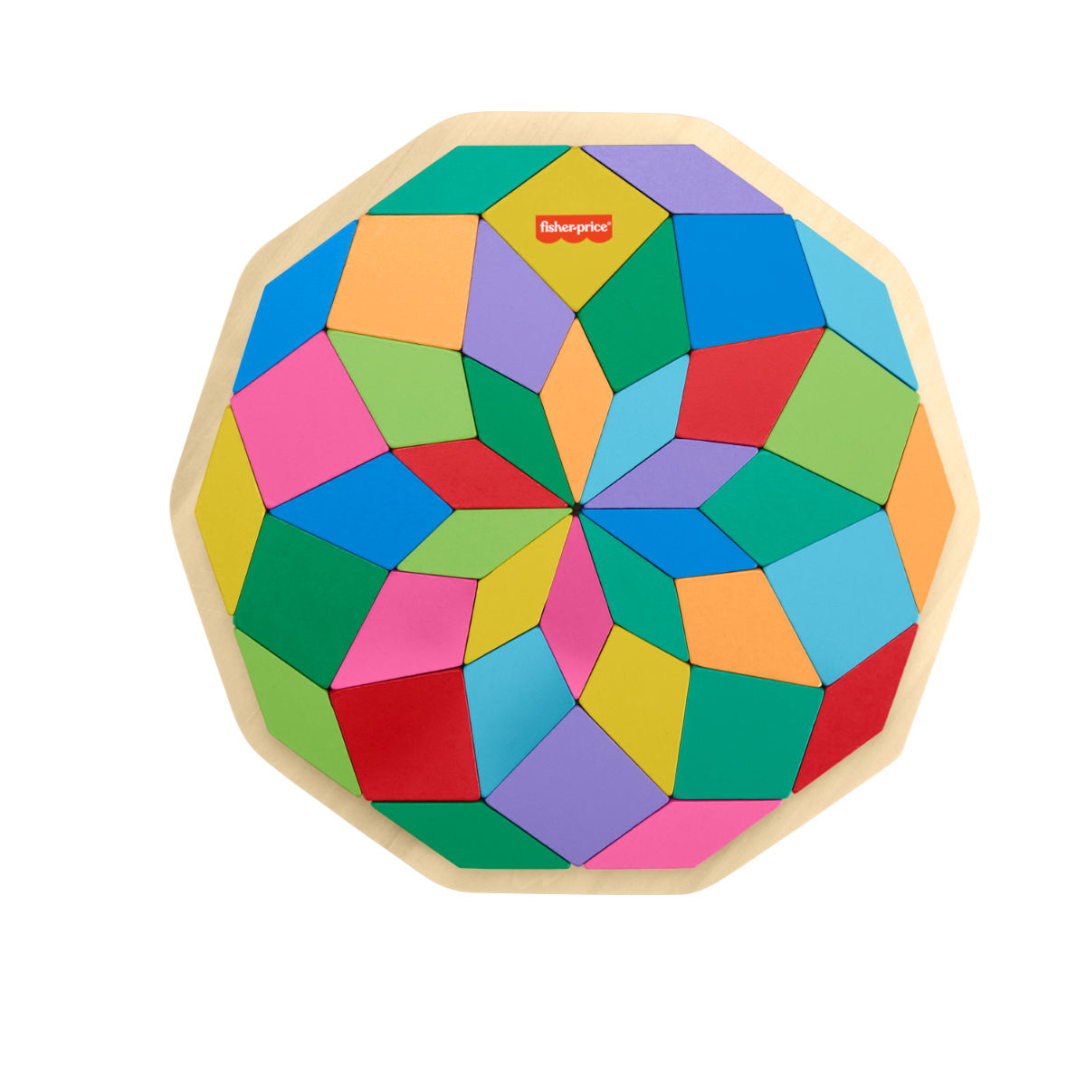 Puzzle Fisher Price Mandala Lemn | HXT94