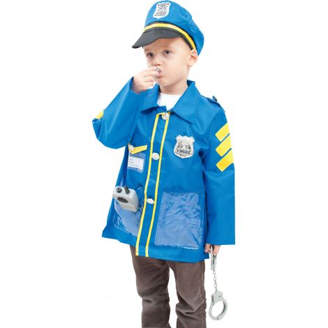Costum Politist Moje Bambino cu Accesorii