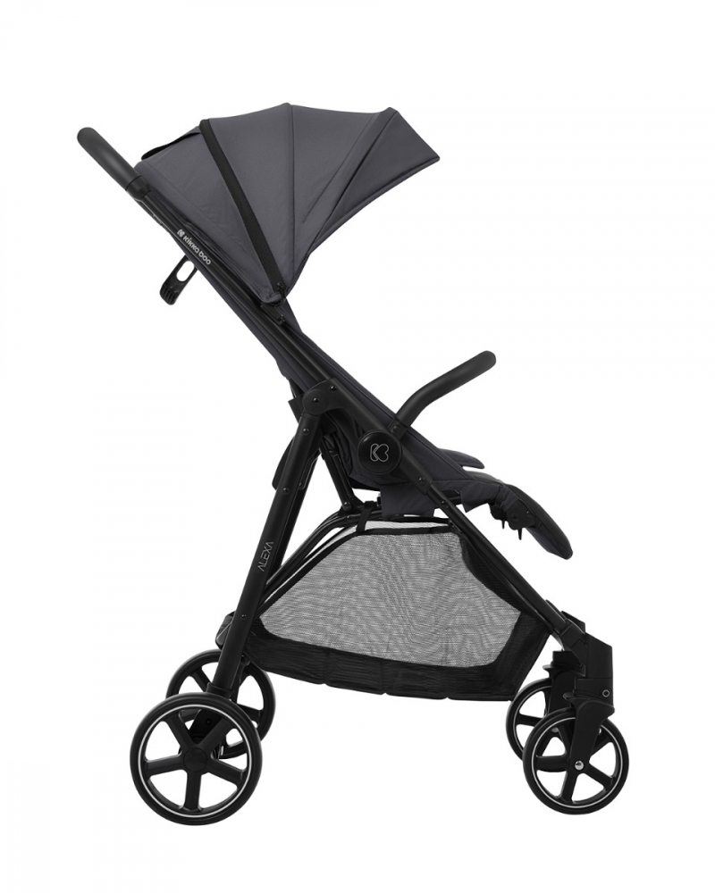 Carucior Sport KikkaBoo Alexa, Spatar Reglabil, Gri - imagine 6
