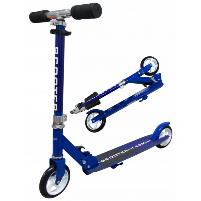 Trotineta R-Sport H6 Albastru, Pliabilă, 100kg - imagine 3
