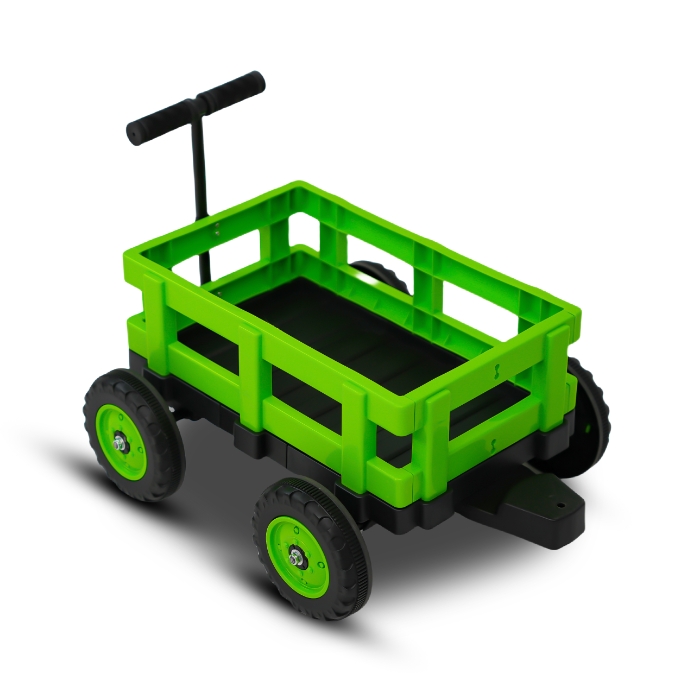 Tractor Nichiduta Electric 12V cu Remorcă Green - imagine 5