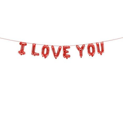 Ghirlanda I Love You Party Deco - Decor Romantic