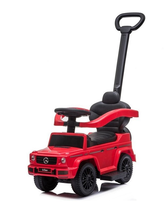 Mașinuță R-Sport Mercedes G350 AMG Roșu cu Mâner - imagine 6
