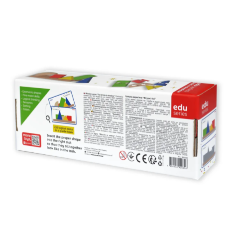 Joc Figuri și Umbre Igroteco | IQ Games Lemn - imagine 3