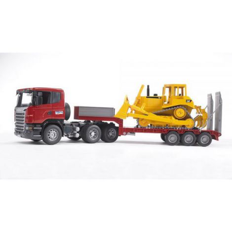 Camion Scania R & Buldozer CAT Bruder - imagine 4