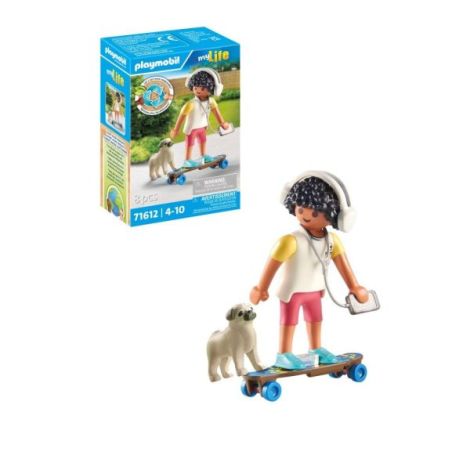 Playmobil Baiat cu Animal de Companie - Jucarie Creativa - imagine 3