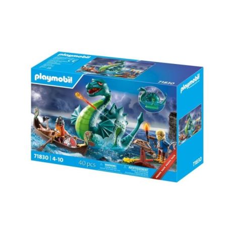 Playmobil Viking cu Monstru Marin - Aventură Epică - imagine 3