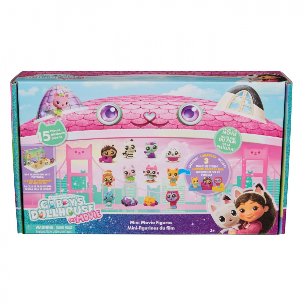 Gabbys Dollhouse 15 Minifigurine Film Spin Master
