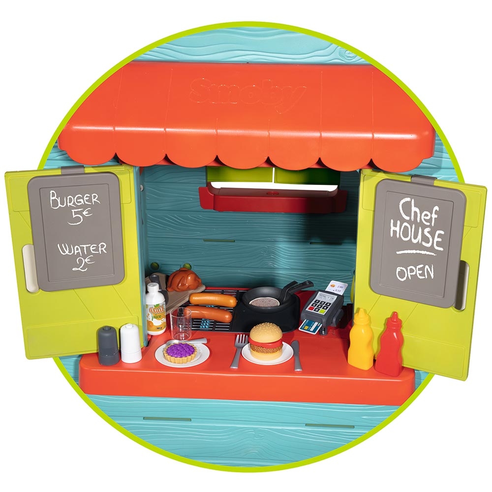 Căsuță Smoby Chef House pentru exterior - imagine 2