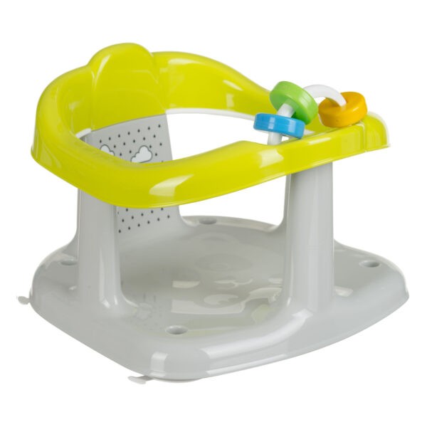 Scaun Baie Bebe Maltex Panda Gri cu Jucării - imagine 3