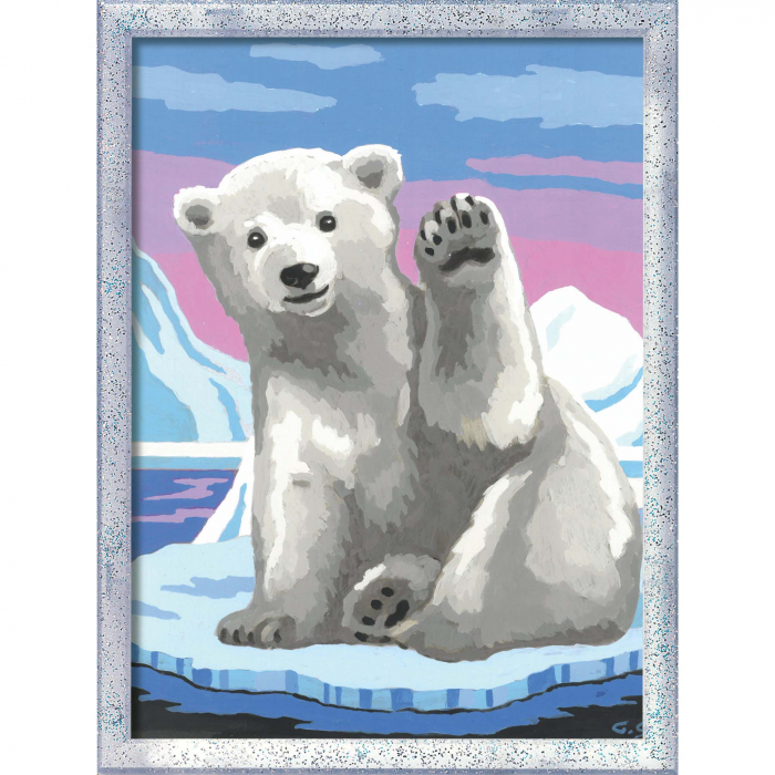 Creart Urs Polar Ravensburger - Pictura cu Numere