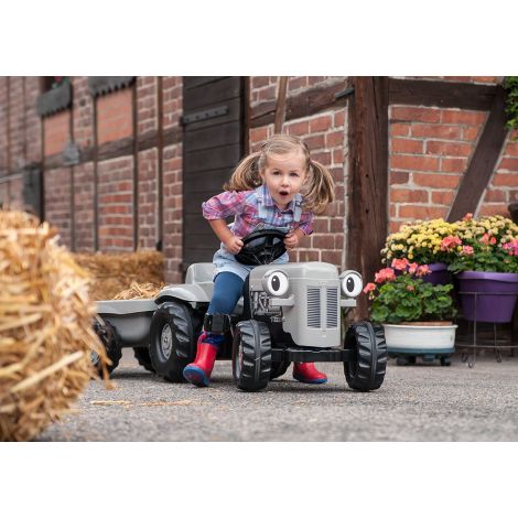 Rolly Toys Tractor cu Pedale Fergie + Remorcă - imagine 4