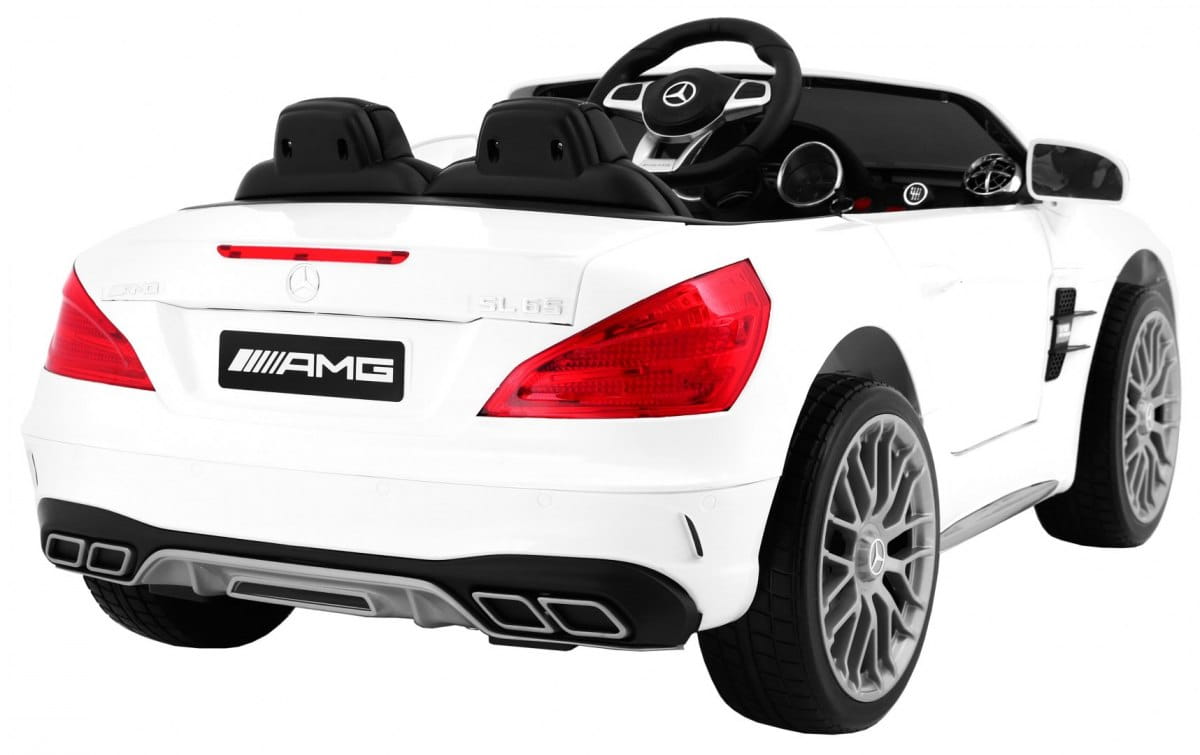 Masinuta Electrica Mercedes SL65 Alba | Autokids - imagine 4