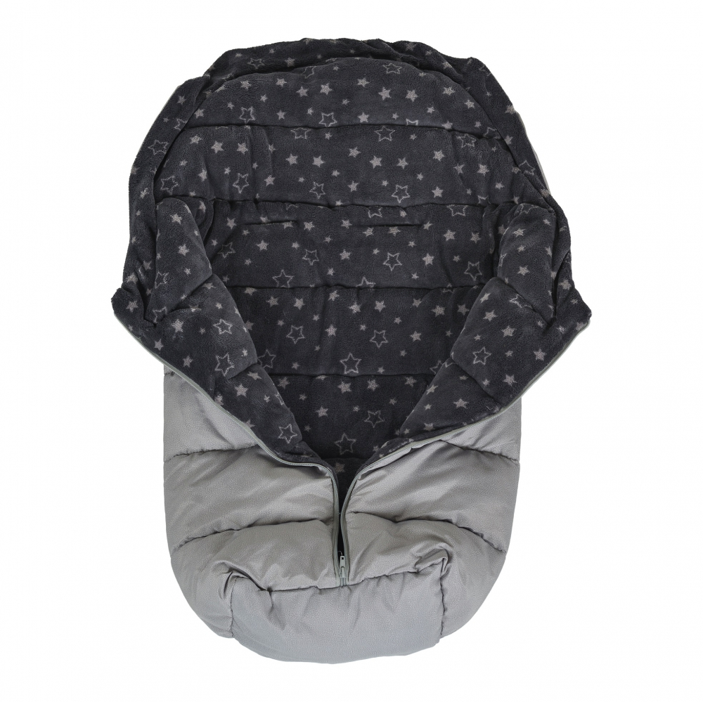 Sac iarna Cangaroo Cuddle Grey, Universal si Cald - imagine 4