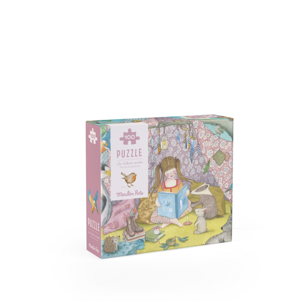 Puzzle Observatie Casuta Secreta 100 piese