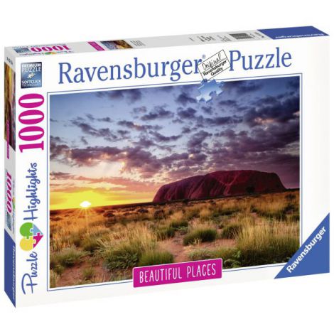 Puzzle Ravensburger Muntele Uluri, 1000 piese - imagine 2