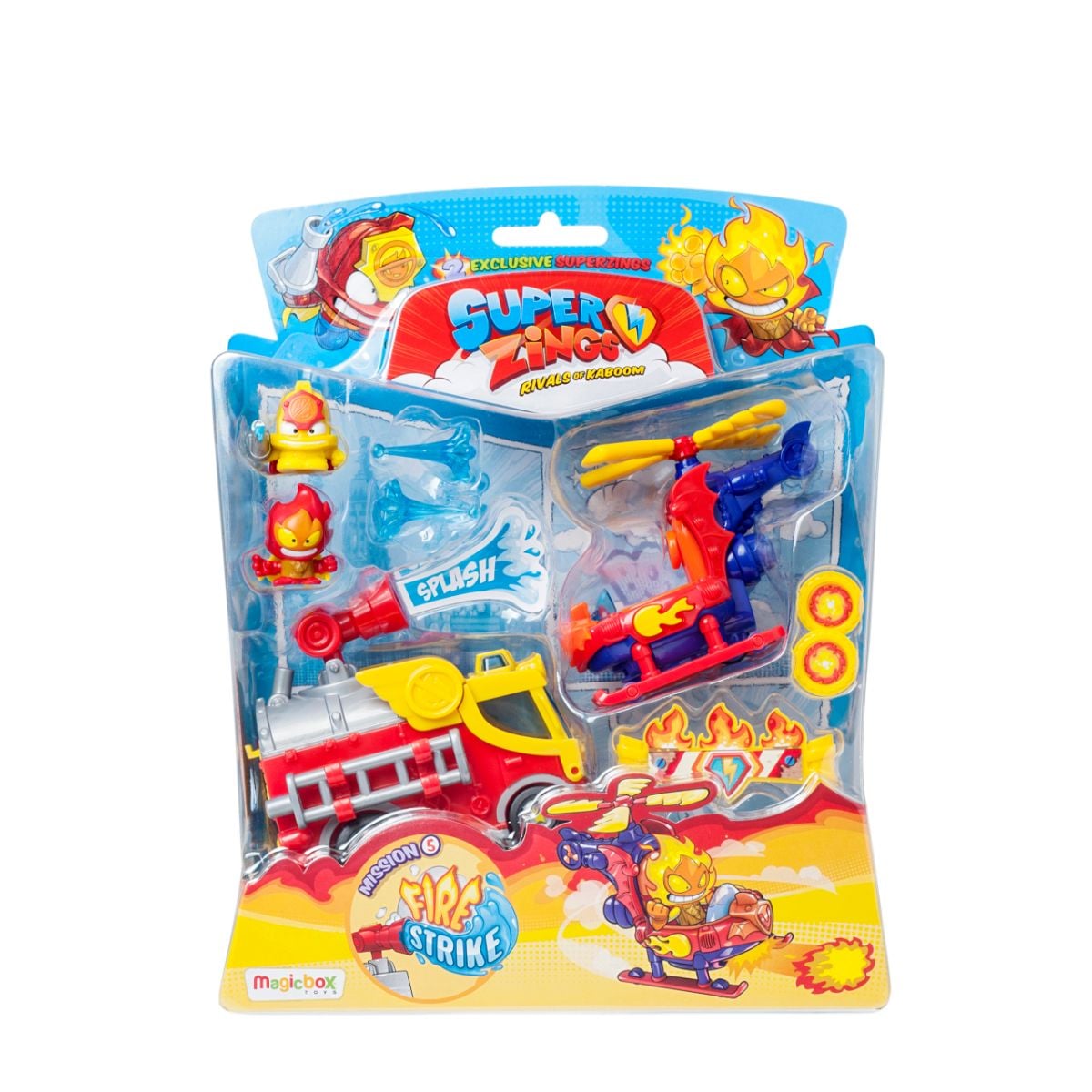 Set Superzings Misiunea 5 Foc vs Apa