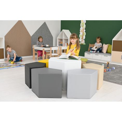 Set pufuri LO2 Moje Bambino - mobilier gradinita - imagine 12