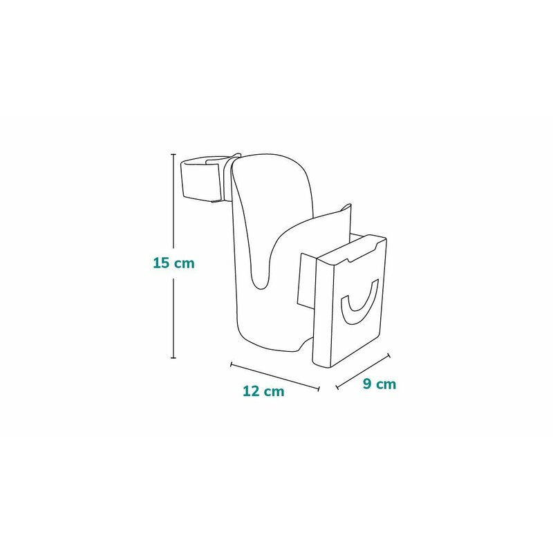 Suport Universal Lionelo Ove 360° Negru - imagine 2