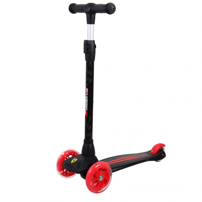 Trotineta Pliabilă Ferrari Twist Neagră, Mesuca