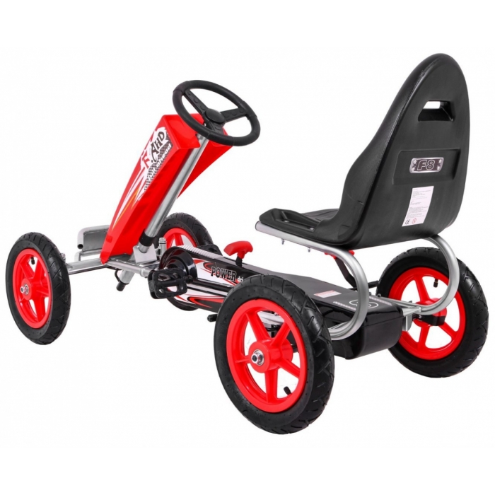 Gokart Air Rosu - Aventura sigura pentru copii - imagine 8
