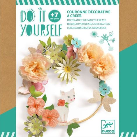 Coronita DIY Flori Dalia | Joc Creativ Djeco - imagine 5