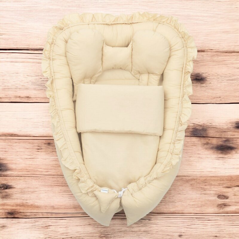 Cosulet Bebelus New Baby 70x50 cm, Baby Nest Sand