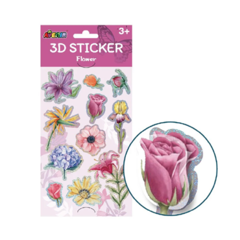 Avenir Abtibilduri 3D Flori - Decoratiuni Creative