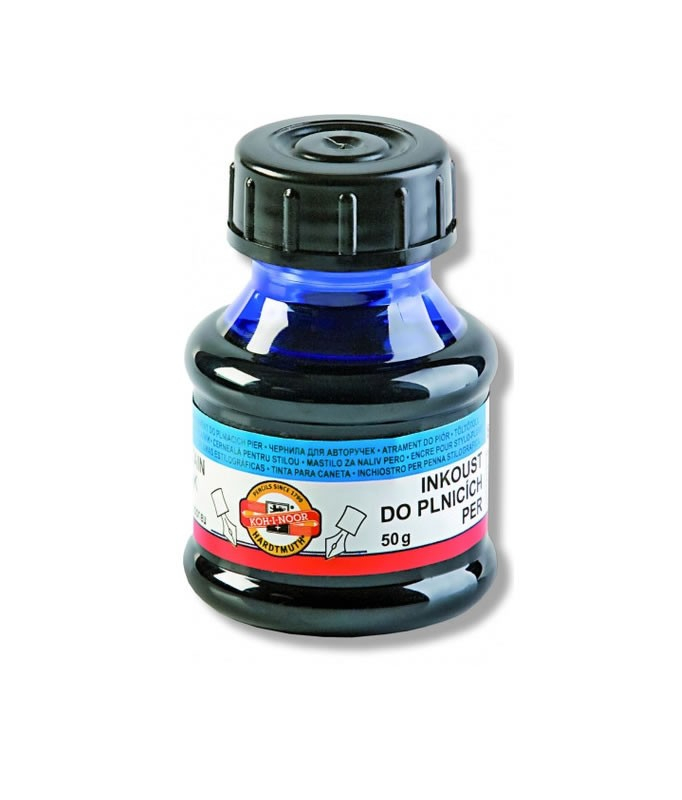 Cerneală Koh-i-noor Albastru 50ml Stilou