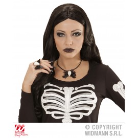 Colier Halloween Schelet Widmann - Accesoriu Original - imagine 2