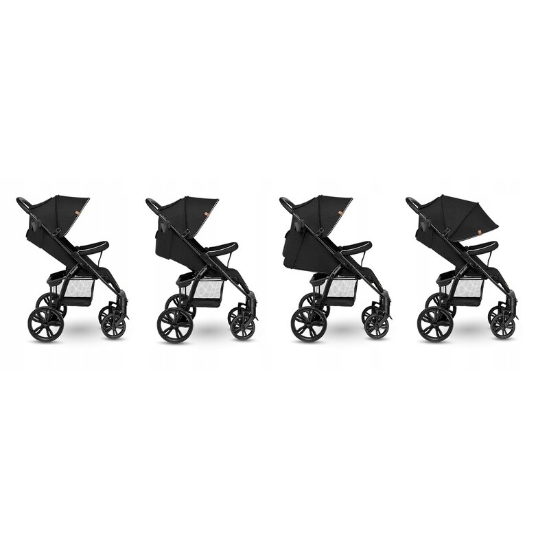 Carucior Sport Lionelo Annet Tour Negru - imagine 2