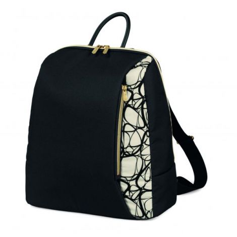 Rucsac Peg Perego Graphic Gold, Negru-Bej