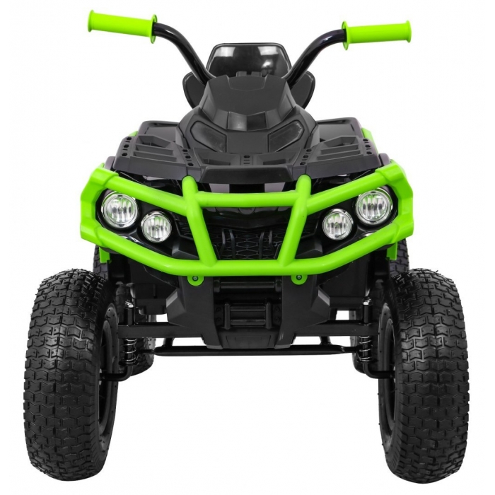 ATV Electric Copii Ramiz 90W Negru-Verde - imagine 7
