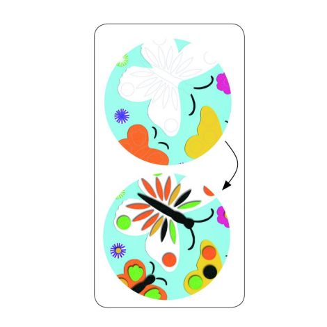 Tablouri cu fetru Natura Djeco 3-6 ani - imagine 3