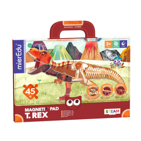 Joc Magnetic T-Rex Mieredu | Jucării Educat