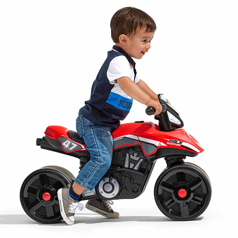Motocicleta Falk Racing Team Rosu 2-5 Ani - imagine 2