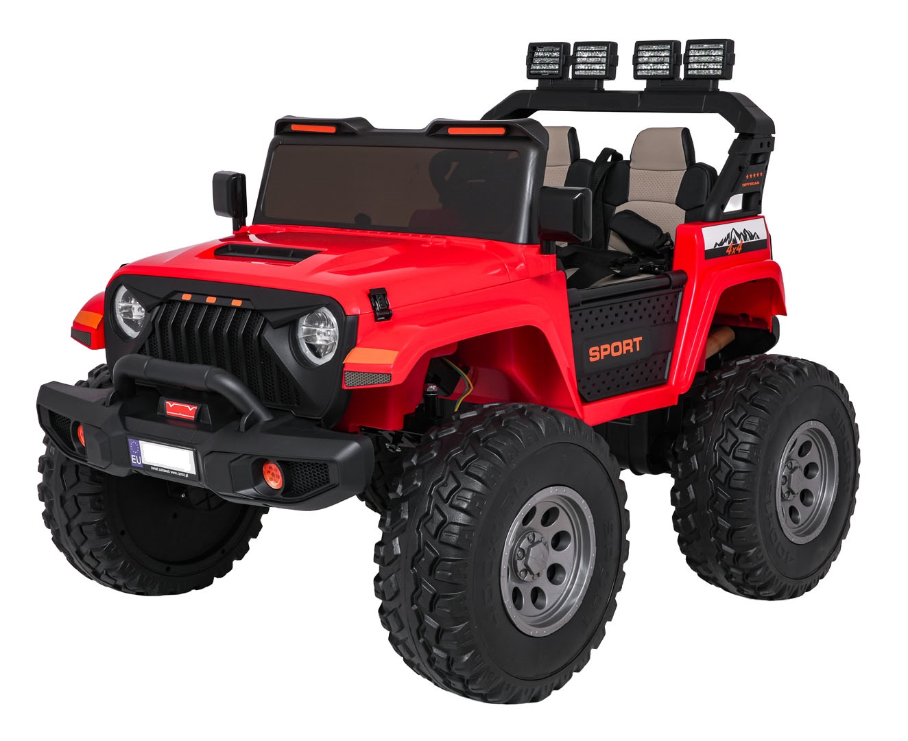 Masinuta Electrica Jeep 4x4 2 Locuri 960W - Autokids - imagine 9