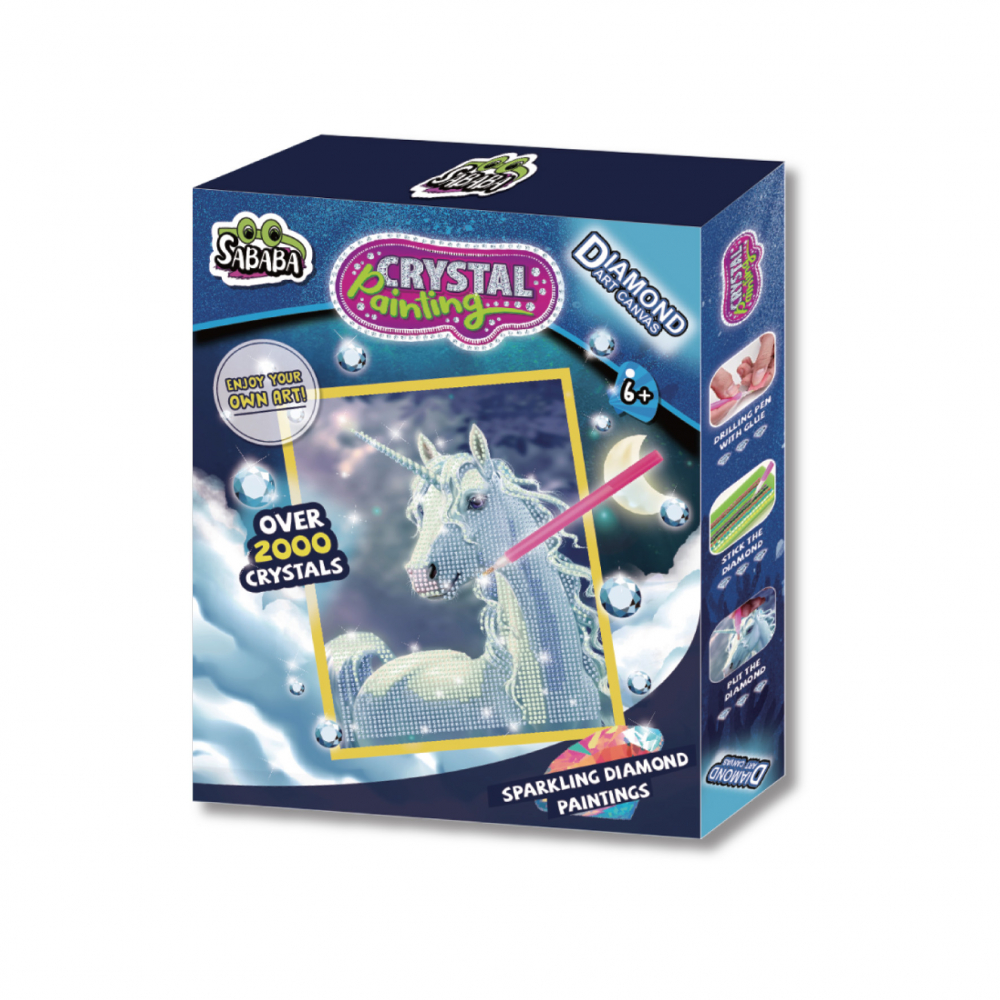 Strigo Pictură Diamante Unicorn +6 ani