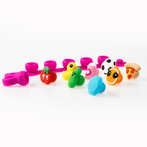 Fat Brain Toys Set Plip Charms Brățară Pop-it