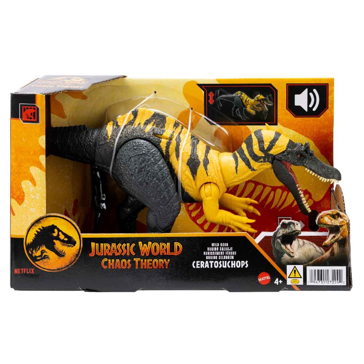Figurina Jurassic World Ceratosuchops Articulata