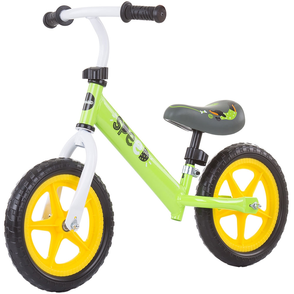 Bicicletă Chipolino Speed 12" Green, Fără Pedale - imagine 4