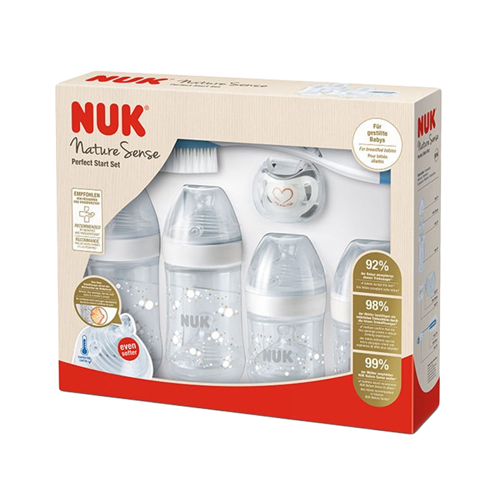 NUK Nature Sense Perfect Start, Alb, Set Bebe