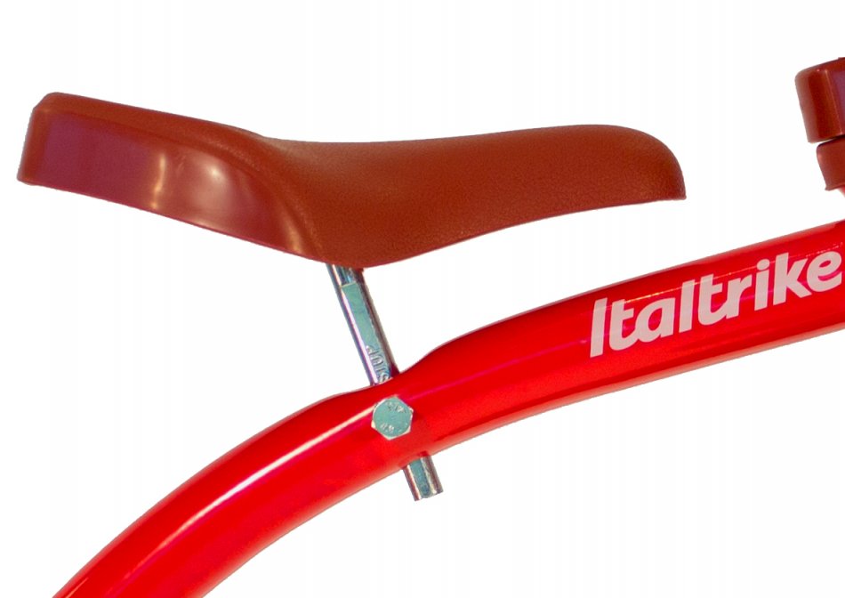 Tricicleta Italtrike Super Lucy Rosu, cu roti EVA