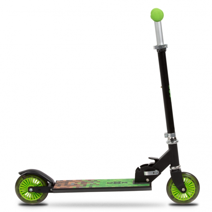 Trotineta WXM Skipo Game, Pliabila, Aluminiu, 2 Roti LED