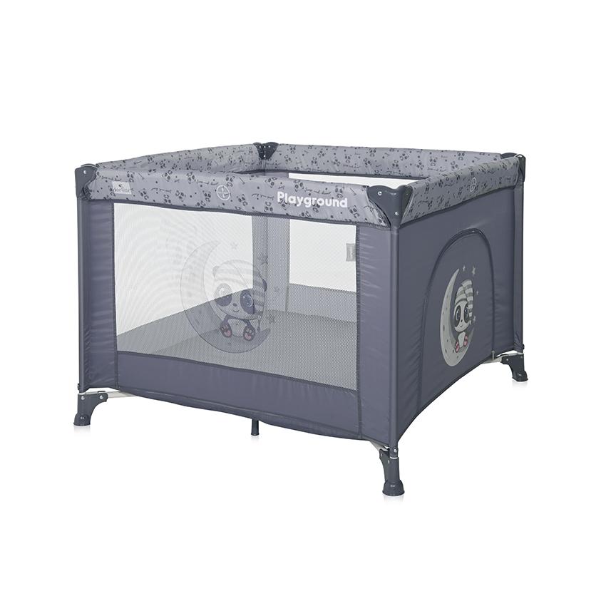 Tarc joaca Lorelli Cool Grey Pandas, 100x100cm - imagine 7