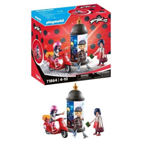 Playmobil Miraculous Scoter Aventură Paris
