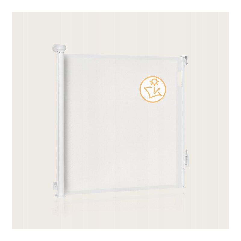 Poarta Siguranta Lionelo Thea 80x140 cm Alb - imagine 7