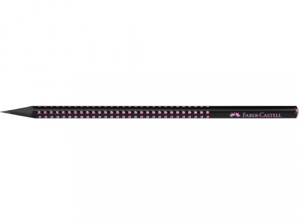 Creion Grafit B Faber-Castell Sparkle Midnight Rose
